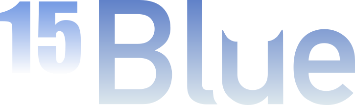 15 Blue logo